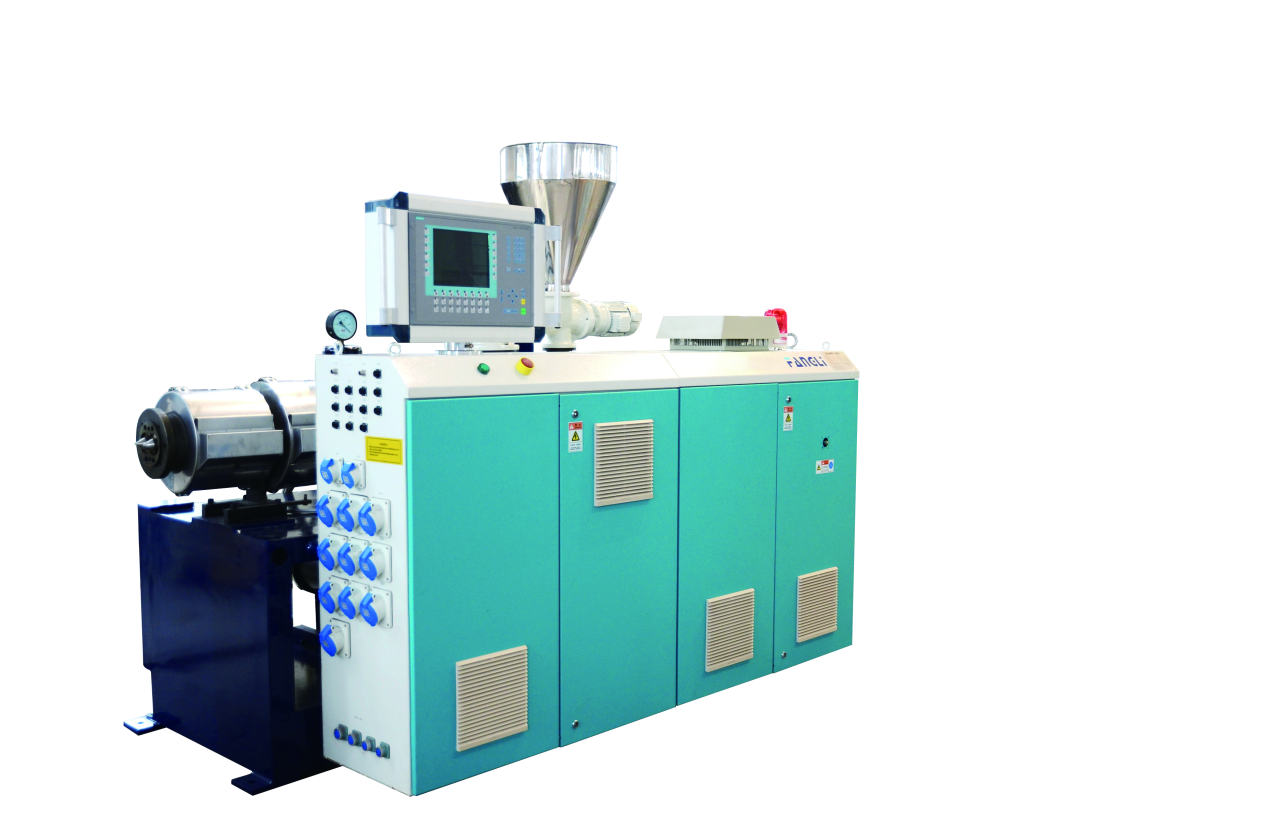 Conical Twin-Screw Plastic Extruder