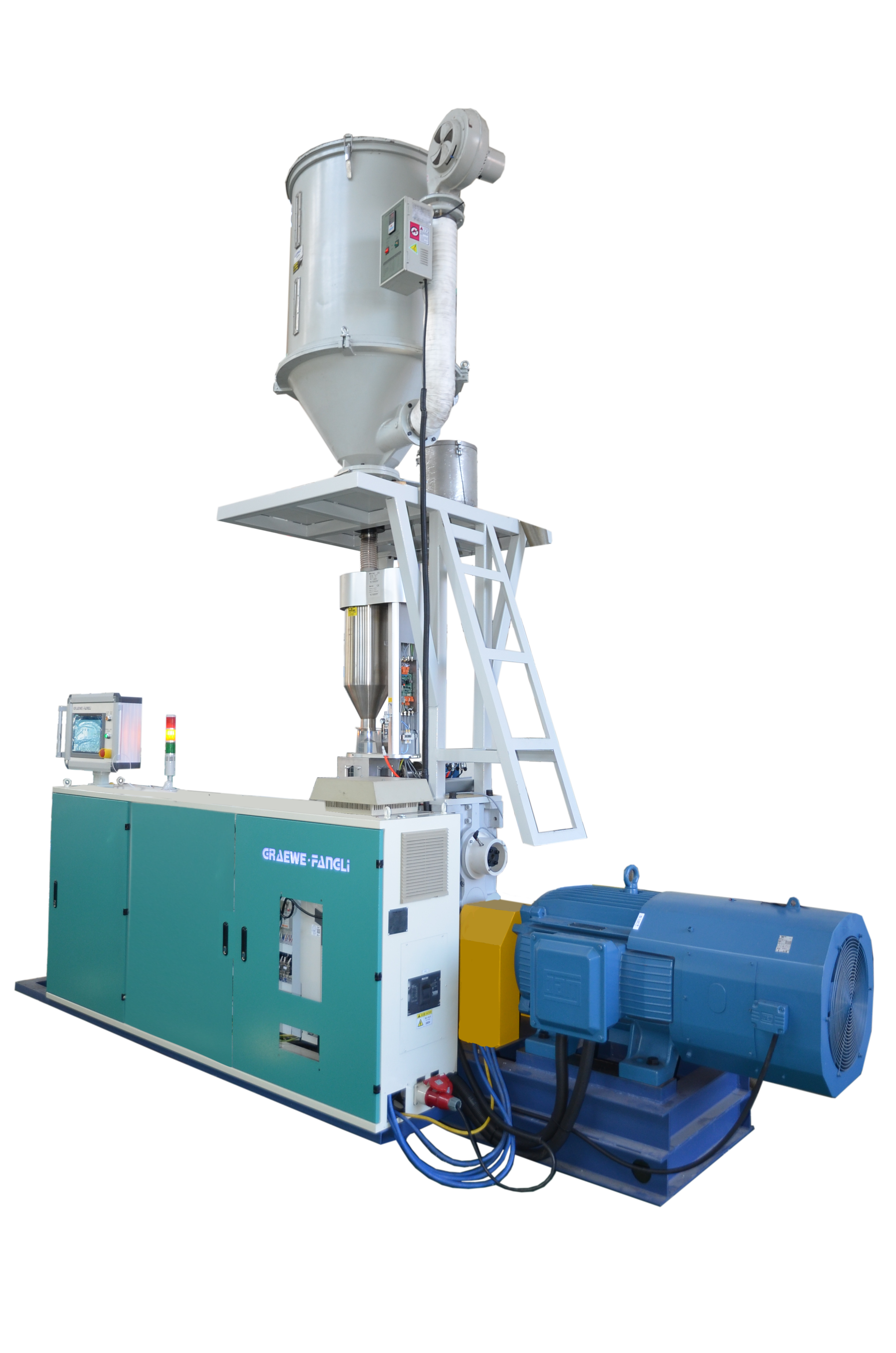 ပလပ်စတစ်ရေပိုက် extruder ကို CHINA Made IN