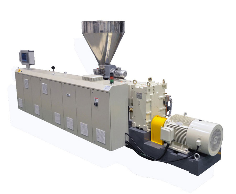 အစိုင်အခဲအမြှုပ်ထုတ်လုပ်မှုလိုင်း extrusion စက်ပစ္စည်းပါရှိပါတယ်။