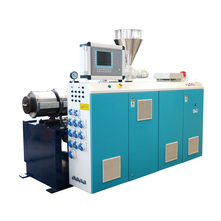 Conical Type Twin-Screw Plastic Extruder ၏အင်္ဂါရပ်များ